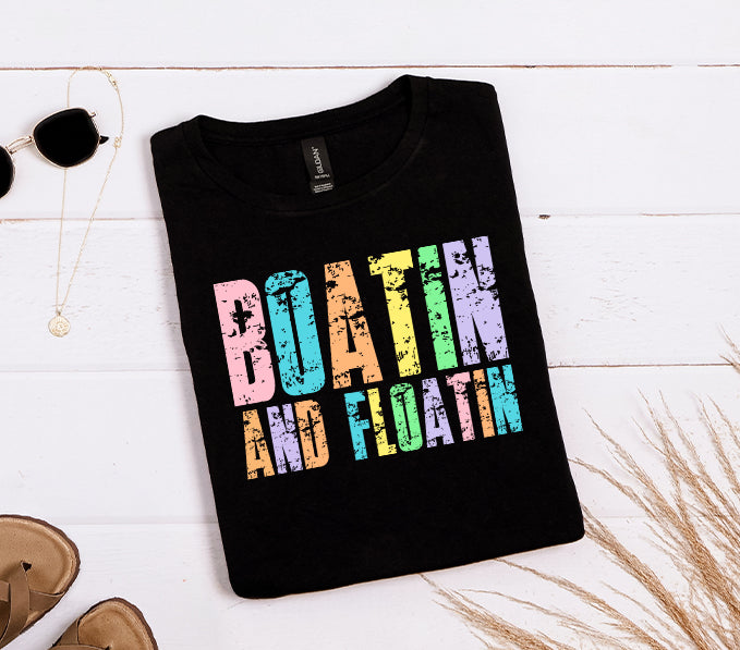 Boatin' And Floatin' Graphic Tee
