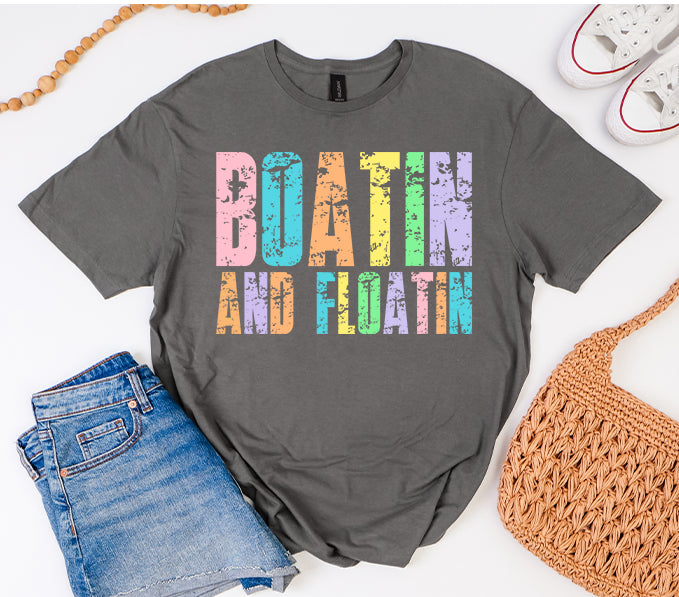 Boatin' And Floatin' Graphic Tee
