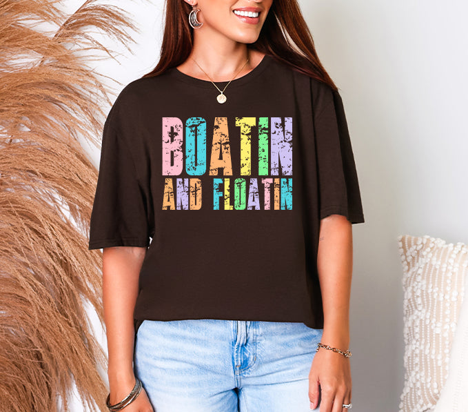 Boatin' And Floatin' Graphic Tee